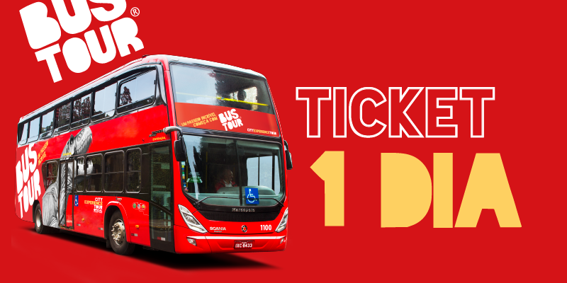 Ticket Bustour - 1 dia de uso