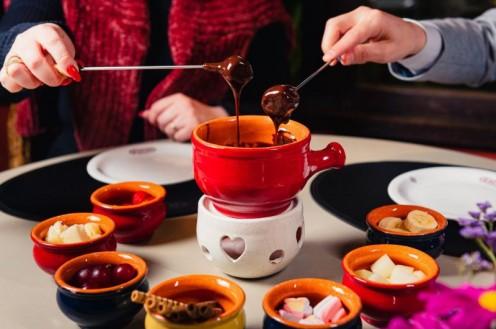 Noite Suíça - Sequência de Fondue Casa Di Pietro