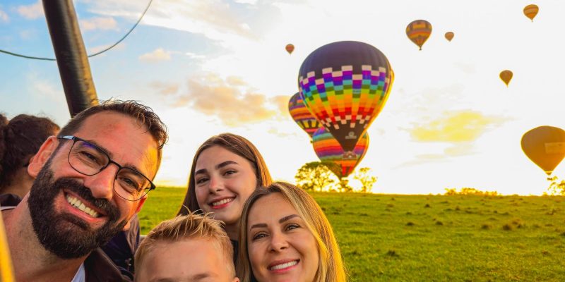 Passeio de Balão Coletivo na Região dos Cânions